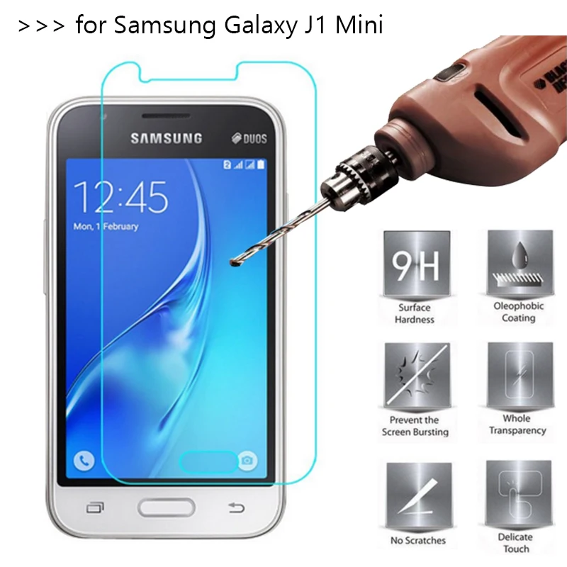 10 шт./лот Премиум закаленное Стекло для samsung GALAXY J1 мини 2016 J105 J105F Экран протектор