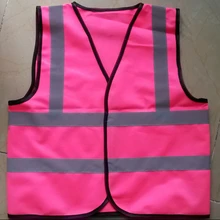 200 шт./лот, высококачественный светоотражающий жилет безопасности для детей и детей