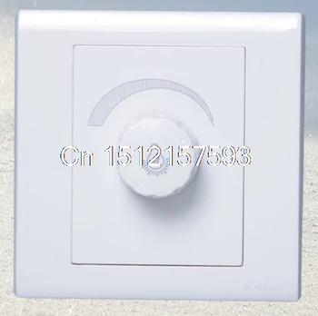 

CCC approved single 220v 100w adjust lamp light dimmer rotary wall switch panel