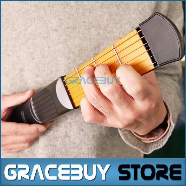 Buy Mini Pocket Guitar Black Standard Steel Strings 4