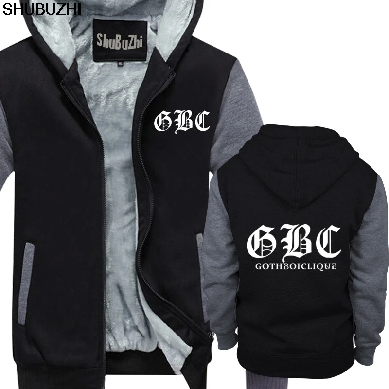 Gothboiclique Осенняя Толстовка-GBC Футболка-готический худи для мальчика теплая зимняя Толстая Толстовка Мужская Унисекс Новая модная Осенняя Толстовка sbz1193
