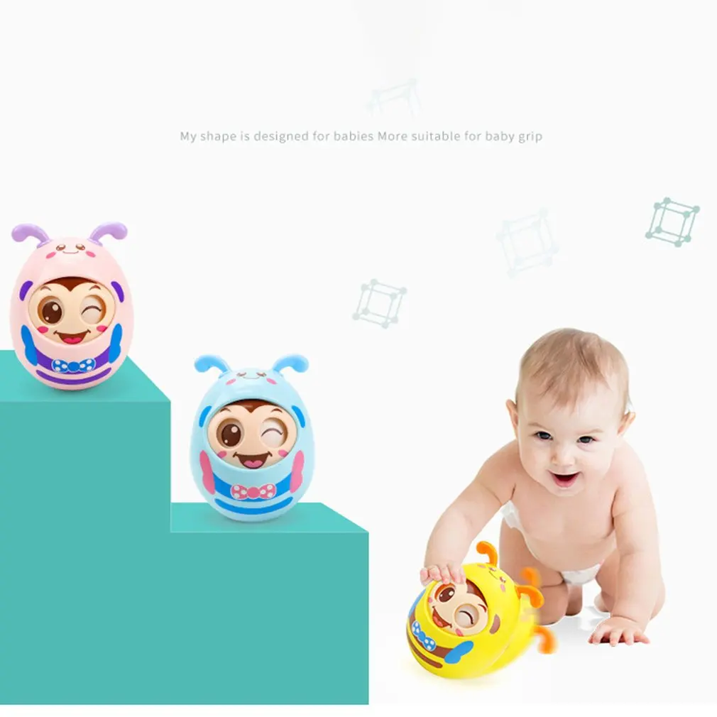 OCDAY Baby Puzzle мигающий тумблер погремушка игрушка-пазл для раннего развития игрушки смешной игрушечный инструмент игрушка-лучший подарок fofr дети