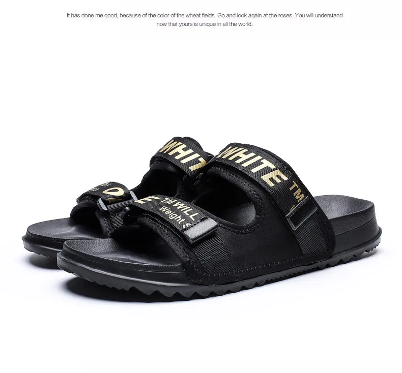 NEW Men Shoes Flip Flop Cool Breathable Slipper Loafer Shoes Men Flat Leisure Casual Non-slip Slides Summer Flip Flop