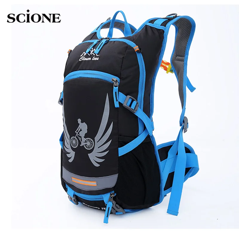 

Reflective Cycling Backpack Hiking Rucksack Military Tactical for Bicycle Women Men Mountain Bike Bag Running Sports XA721WA