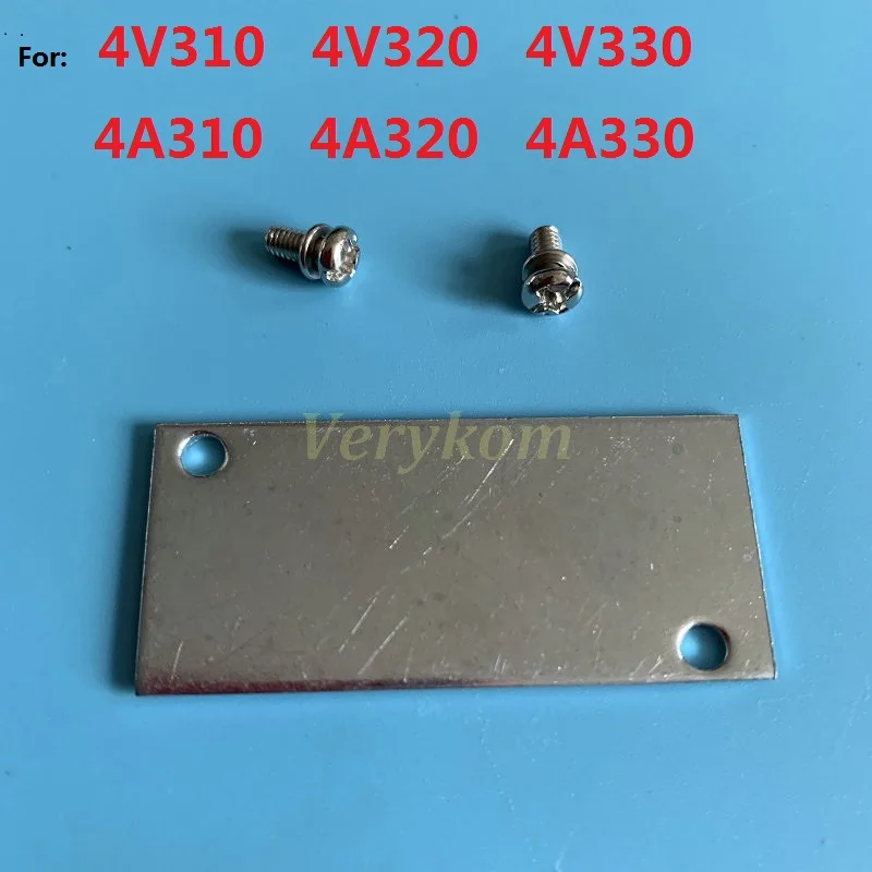 300M blind plate 10X пневматический Airtac коллектор основание металлический блок Крышка Заглушка Торцевая крышка уплотнение Прокладка P-100M/200 M/300 M/400M-R2 100MR2 200MR2 - Цвет: 300M blind plate