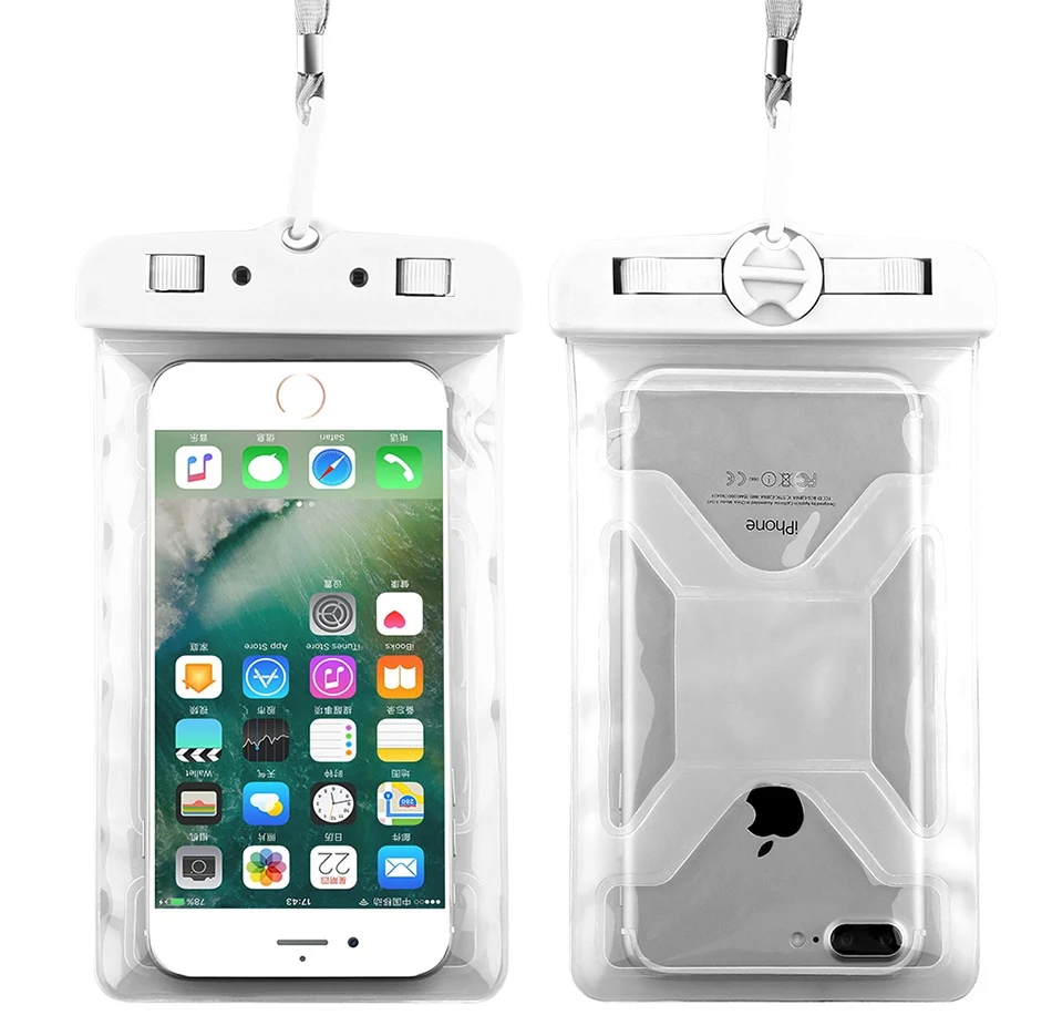 6.2Universal IPX8 Waterproof Phone Bag Case For Samsung iPhone Huawei Xiaomi HTC LG (19)