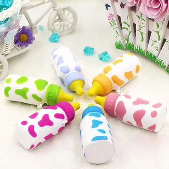

Slow Rising Squishy Feeding Bottle Scented Bread Charm Bag Strap Squeeze Toy 6.26