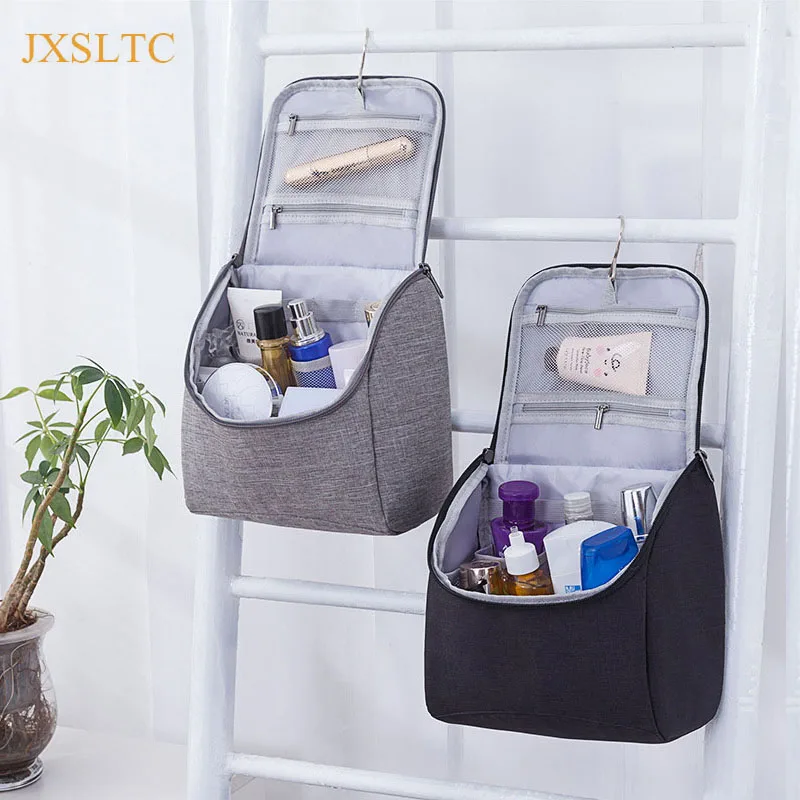 

JXSLTC Cationic Fabric Large Capacity Portable Travel Storage Bag New Cosmetic Organizer Tote Bag Hot Fashion Travel Accessories