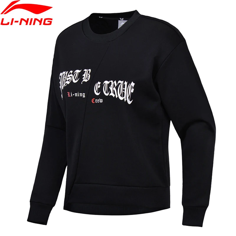 

Li-Ning Women The Trend PO Knit Top Sweater Loose Fit Comfort Fitness Leisure Sportwear LiNing Sports Sweater AWDN016 WWW968