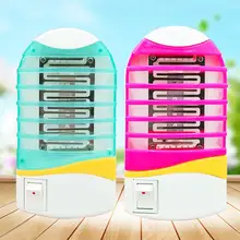 Светодиодный светильник от комаров, электрическая ловушка от комаров, ловушка от насекомых, ловушка от насекомых, ночная лампа, освещение, вилка США