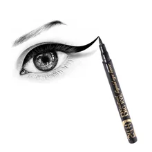 Водонепроницаемый Черная Подводка для глаз, ручка, Длительное Действие, макияжная подводка для глаз Серебристая туба подводка для глаз жидкость глаз карандаш косметика