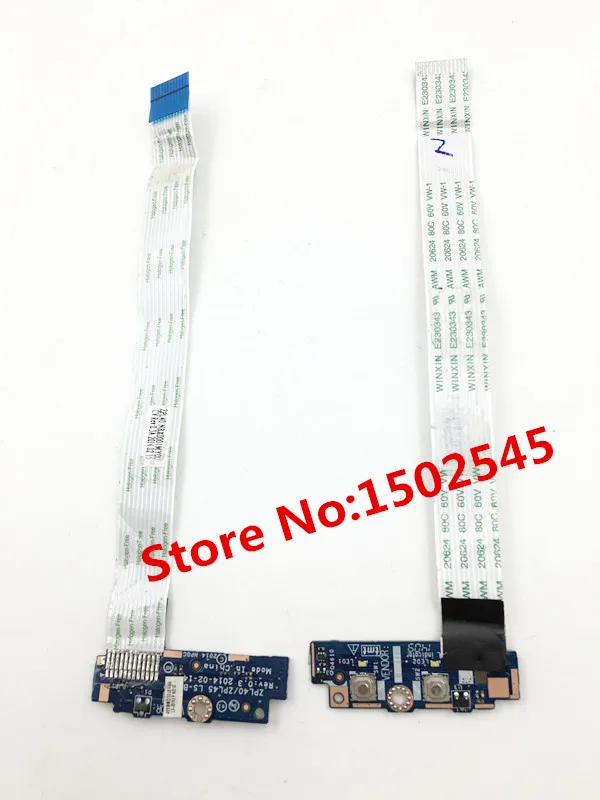 

Free Shipping Genuine Original Laptop Control Board For HP ProBook 440 G2 445 G2 450 G2 455 G2 Volume Control Board LS-B182P