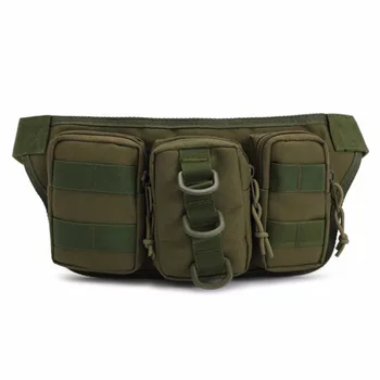 

Tactical Camouflage Water Resistant Outdoor Traveling Waist Pack Bag Fishing Tackle Storage Camping Hunting Multifunction Bag