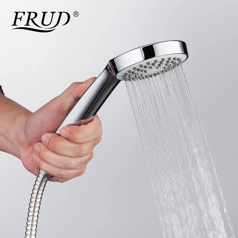 Классический смеситель для душа FRUD кран ванны с белым блестящим рисунком