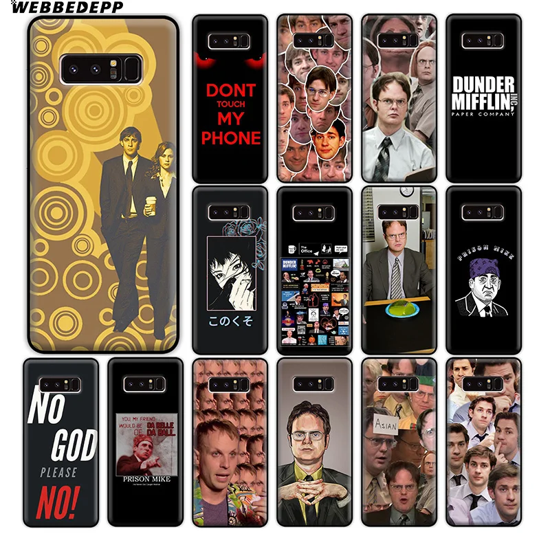 WEBBEDEPP The Office Tv Shows Soft Silicone Case for Samsung Galaxy A9 A8 A7 A6 Plus 2018 A5 A3 2017 2016 Note 9 8 |