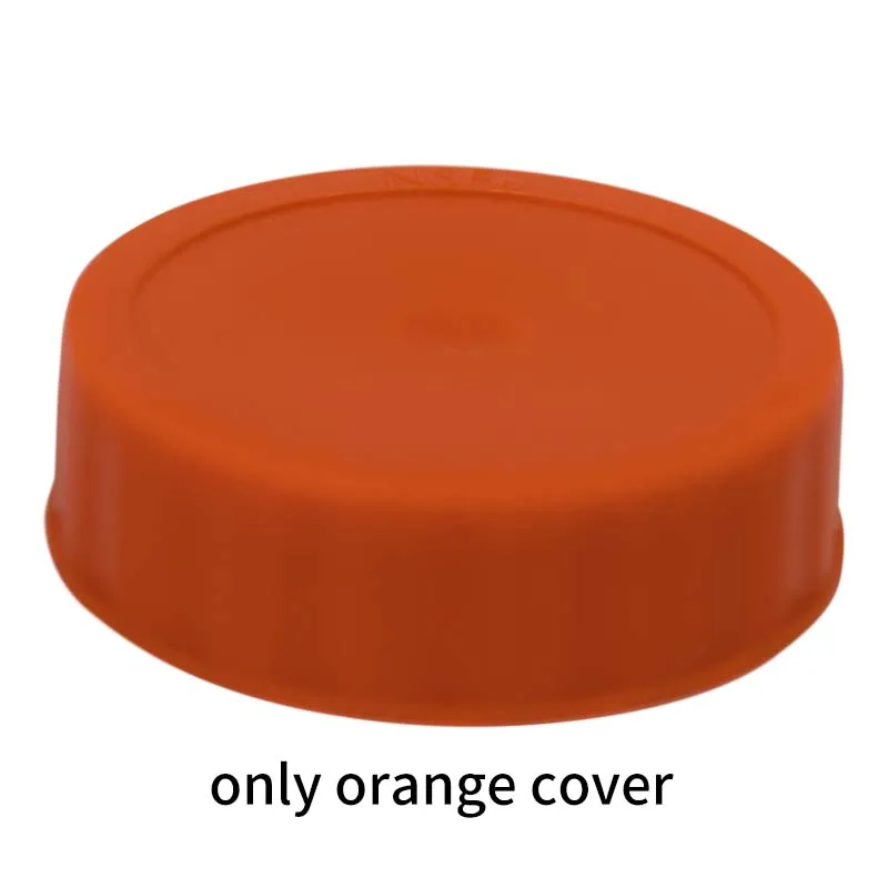 12-32oz FIFO первый в первый из коммерческий двойной выдавливать пластиковая бутылочка для соуса - Цвет: only orange cover