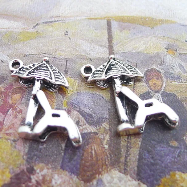 50pcs Charm Beach chair pendant11*24mm 1.3g Antique silver Handmade Jewelry Making DIY Supplies European Alloy accessories Hot 50pcs Charm Beach chair pendant11*24mm 1.3g Antique silver Handmade Jewelry Making DIY Supplies European Alloy accessories Hot