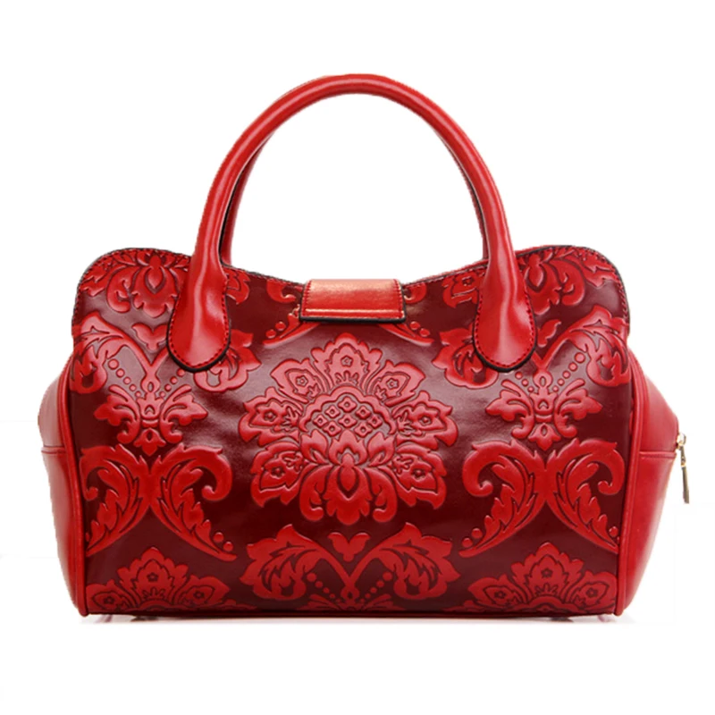 2017 NEW ARRIVAL Embossed Leather Women Handbag Women Leather Bag