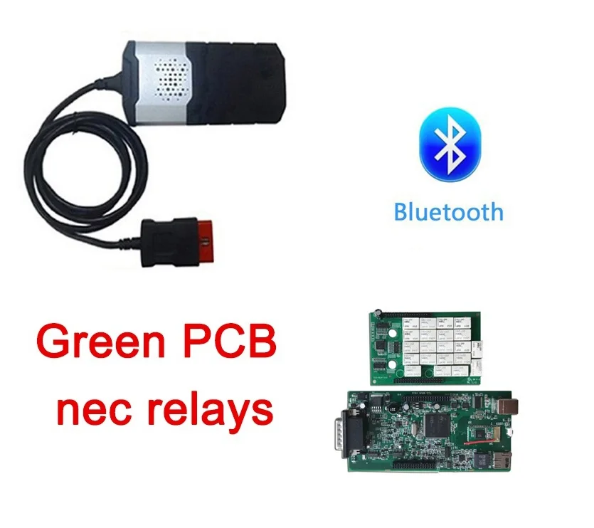 Новинка vci vd ds150e cdp pro plus с bluetooth 2016R0 free active on cd 3 0 green nec pcb board для delphis obd obd2