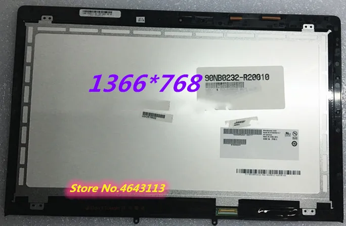 15-6-LCD-Display-Panel-Touch-Screen-Digitizer-Assembly-Frame-Bezel-FOR-ASUS-N550-N550JV-Q550L