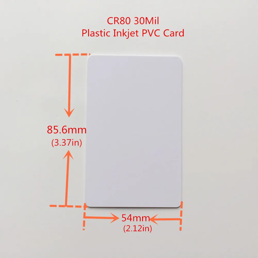 50pcs/glossy Inkjet Printable Pvc Card For Epson R260 R270 R280 R290 R330  R390 T50 P50 L800 L801 Px650 R200 R210 R220 R230 R300 - Business Cards -  AliExpress