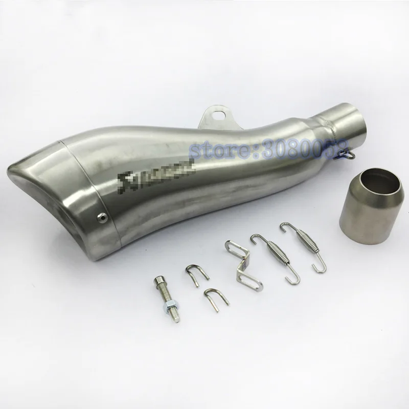Silenciador de Escape Universal para motocicleta GP Escape Pipe Street Dirt Bike Racing Motorbike DB killer para nmax er6n ktm exc pit bike