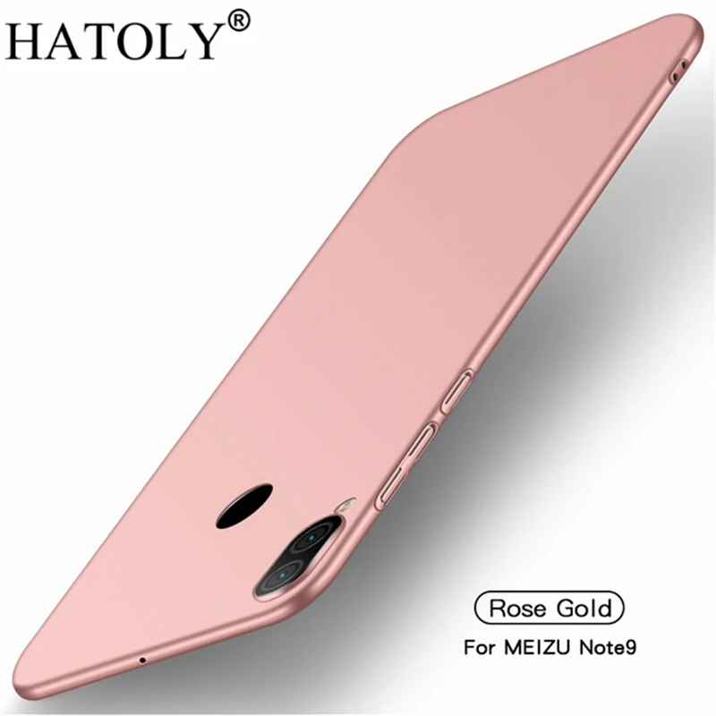 

For Smooth Cover Meizu Note 9 Case meizu Note9 Ultra-thin Hard PC Protective Back Case For Meizu Note 9 Free Shipping HATOLY