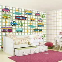 Индивидуальный Рисунок ткань и текстильные обои для стен тканевые фотообои бархат хлопок и лен для детской комнаты мультфильм автомобили бесшовные
