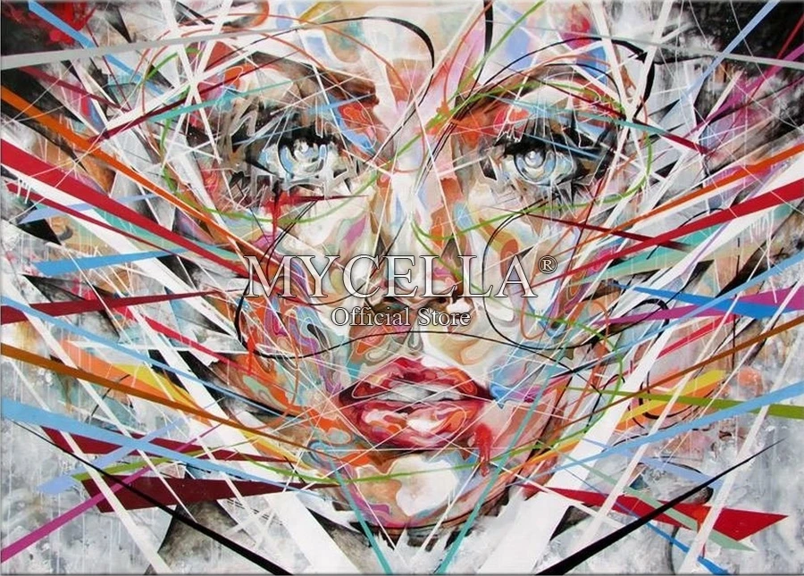 абстрактные лица. йоси котлер: искусство абстрактных портретов. художник франсуаза нилли. Francoise nielly стиль. абстрактные картины людей.