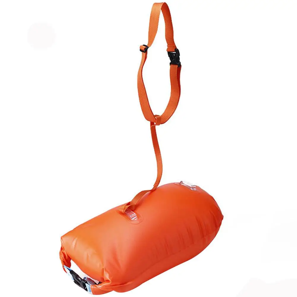 Outdoor Swimming Buoy Multifunction Swimming Drift Bag Swimming Float Waterproof PVC Lifebelt Water Sports