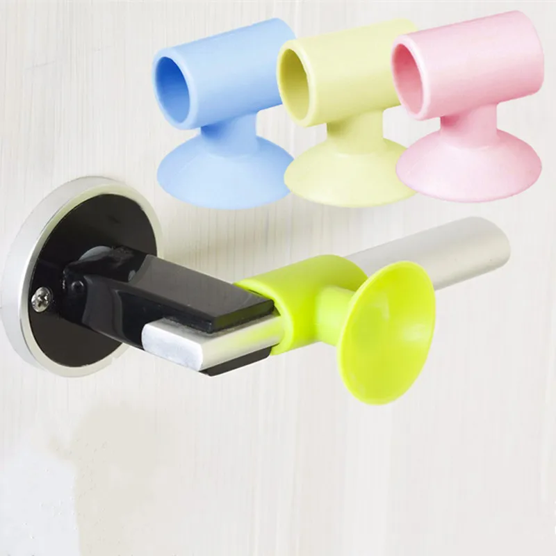 Buy 3pcs! Anti collision rubber wall door handle cover