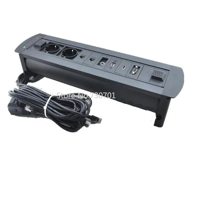 European power tabletop socket
