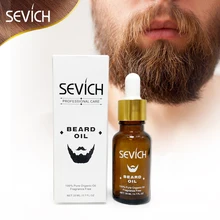 Sevich Natural 20 ml moško brado olje za styling čebelji vosek vlažilni gladilni gospodje za brado  t