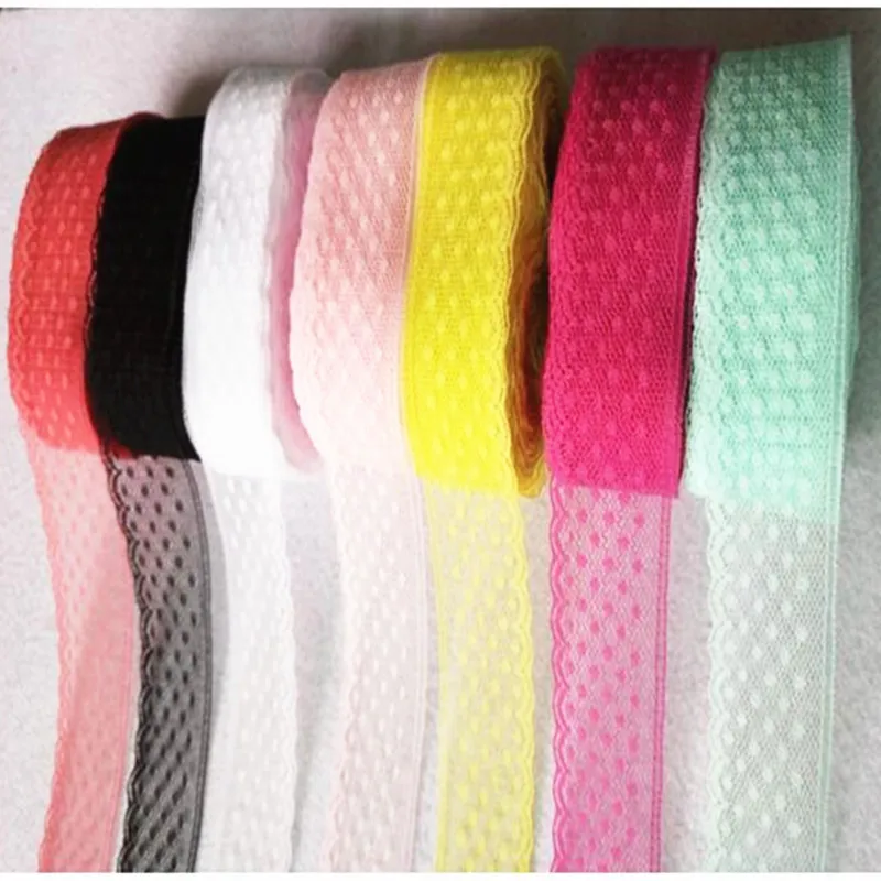 

10 Yards Beautiful Lace Ribbon Tape 29MM Lace Trim Fabric DIY Embroidered Net Lace For Sewing Decoration lace fabric