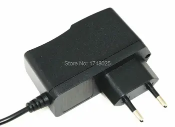 

Free shipping DC 12v 0.3a 300ma 100 220v eu European wall mount universal travel adapter dc 5521 barrel plug 1m cable