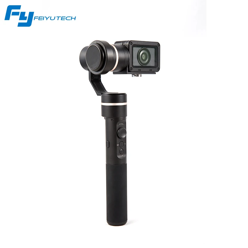 FeiyuTech Feiyu G6 3-осевой переносной карданный стабилизатор для экшн-камеры Gopro Hero 6 5 4 RX0 xiaomi yi 4 k Wi-Fi, Bluetooth OLED Экран