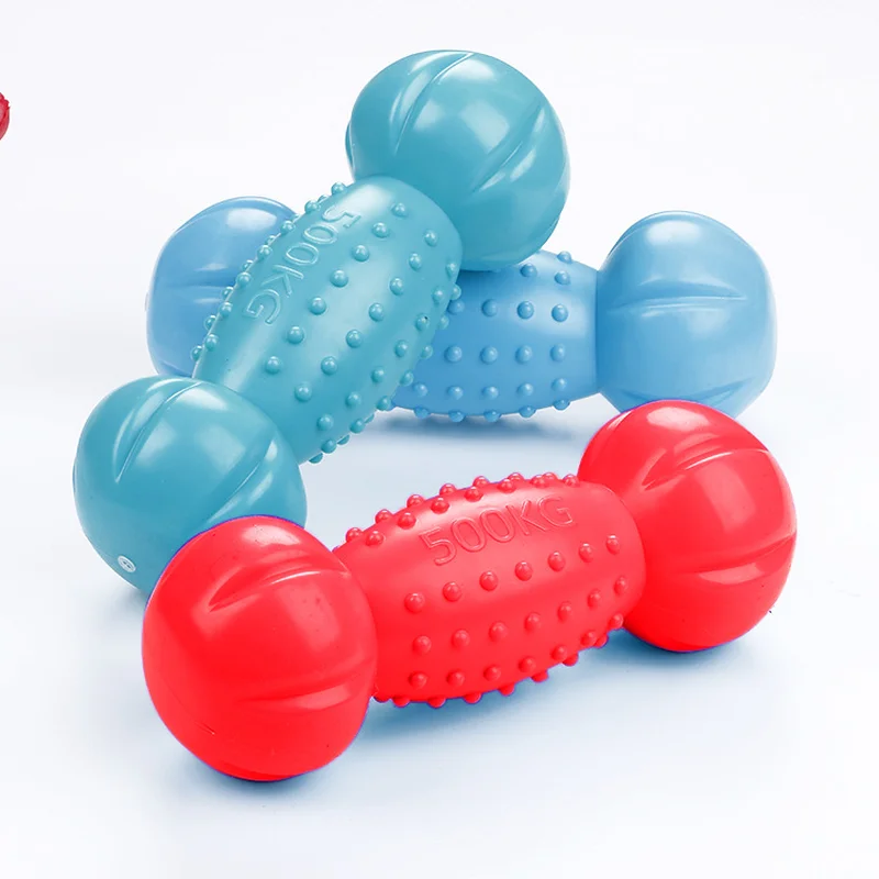 Pet Toy for Large Dog Water Floating Vocal Dumbbelltpr Labrador Squeak