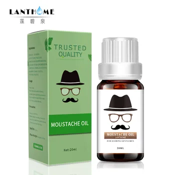 

Lanthome 20ML Dropshipping Professional Men Beard Growth Enhancer Facial Nutrition Moustache Grow Beard Shaping Tool