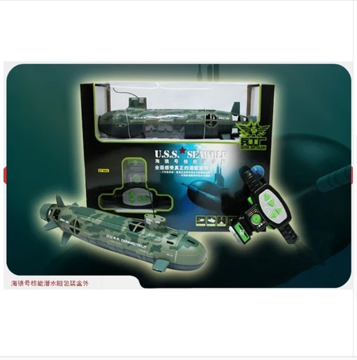 educational RC toys rc submarine 13000-11 38CM large 6CH remote control boat electric  boat toy remote control toy model gift 6