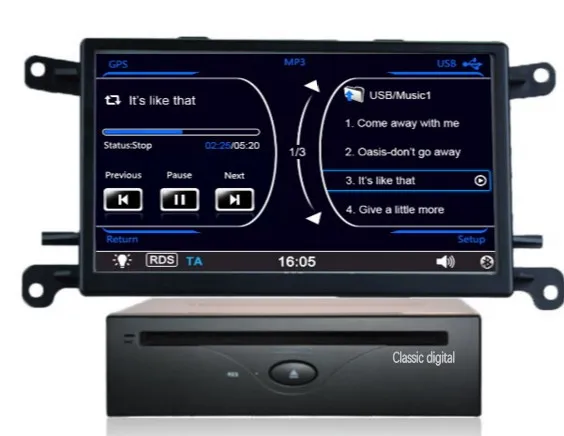 cd gps audi a4