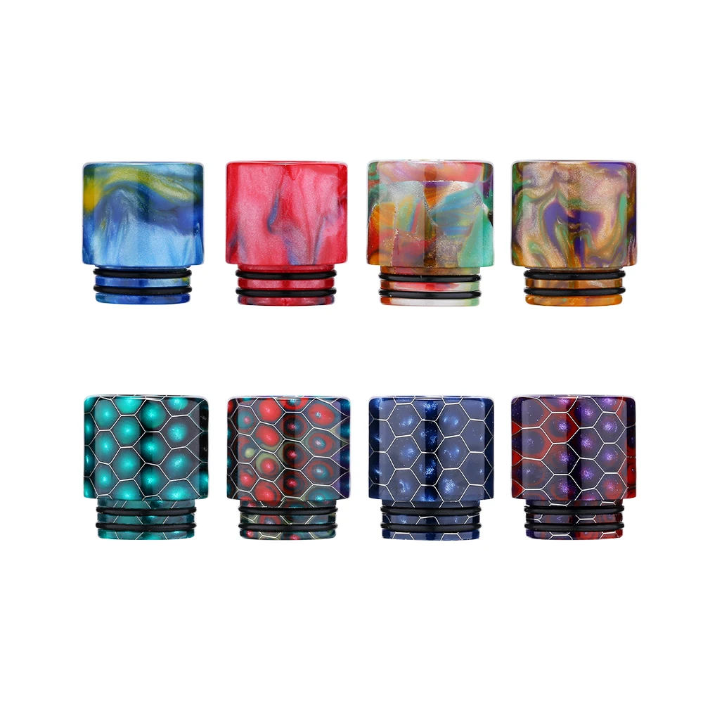

Aleader Drip Tip Combo 8 in 1 Kit 810 Drip Tips Vape Mouthpiece for TFV8 E Cigarette Vaporizer Atomizer