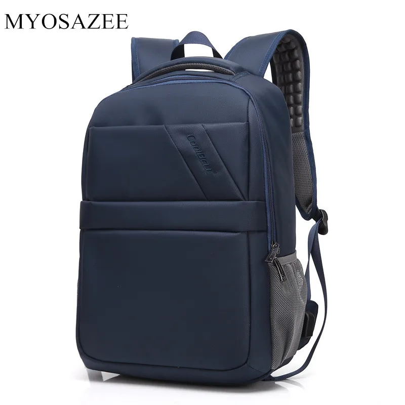 

MYOSAZEE Men Leisure Bag School Backpacks Anti Theft Backpack Bag USB Charge 15.6 Inch Laptop Mochila Travel Back Pack Black