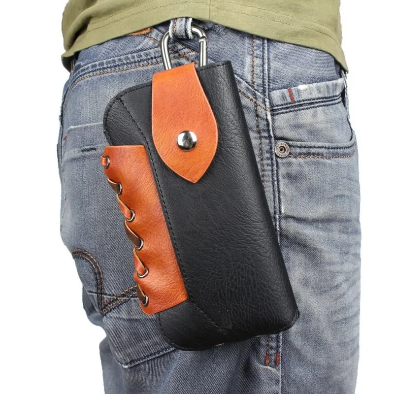

OEEKOI Rhino Pattern Belt Clip Sport Mountaineering Bag Pouch Case for Blackberry Key2 LE/Key2/Motion/Aurora/KEYone/DTEK60