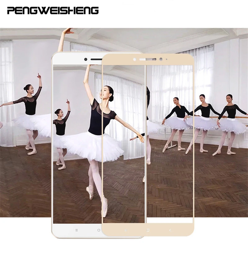 Full Cover Tempered Glass For Xiaomi Redmi 4X 5A 6A For Redmi Note 5 5plus Note 5pro 8 Screen Protector Toughened Film