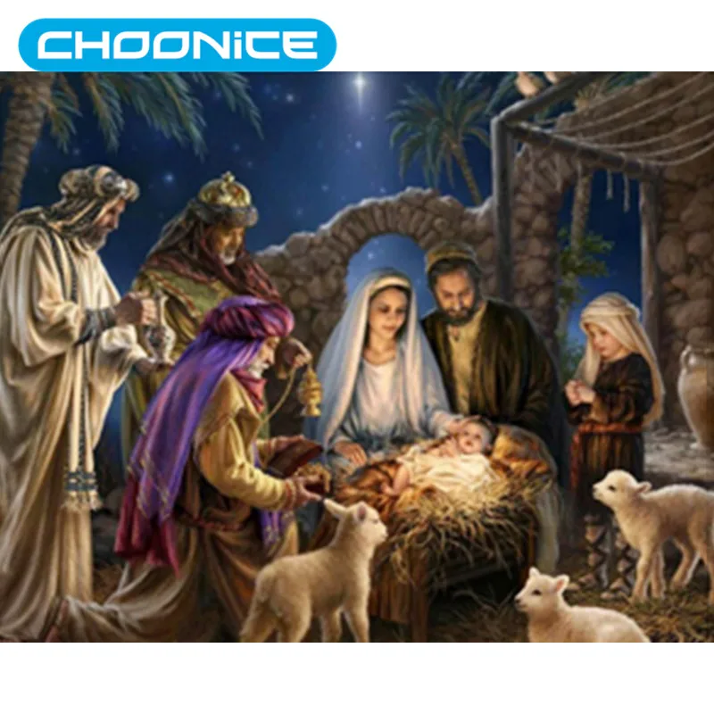 Jesus Christ Child Diamond Painting Christmas Birth Jesus