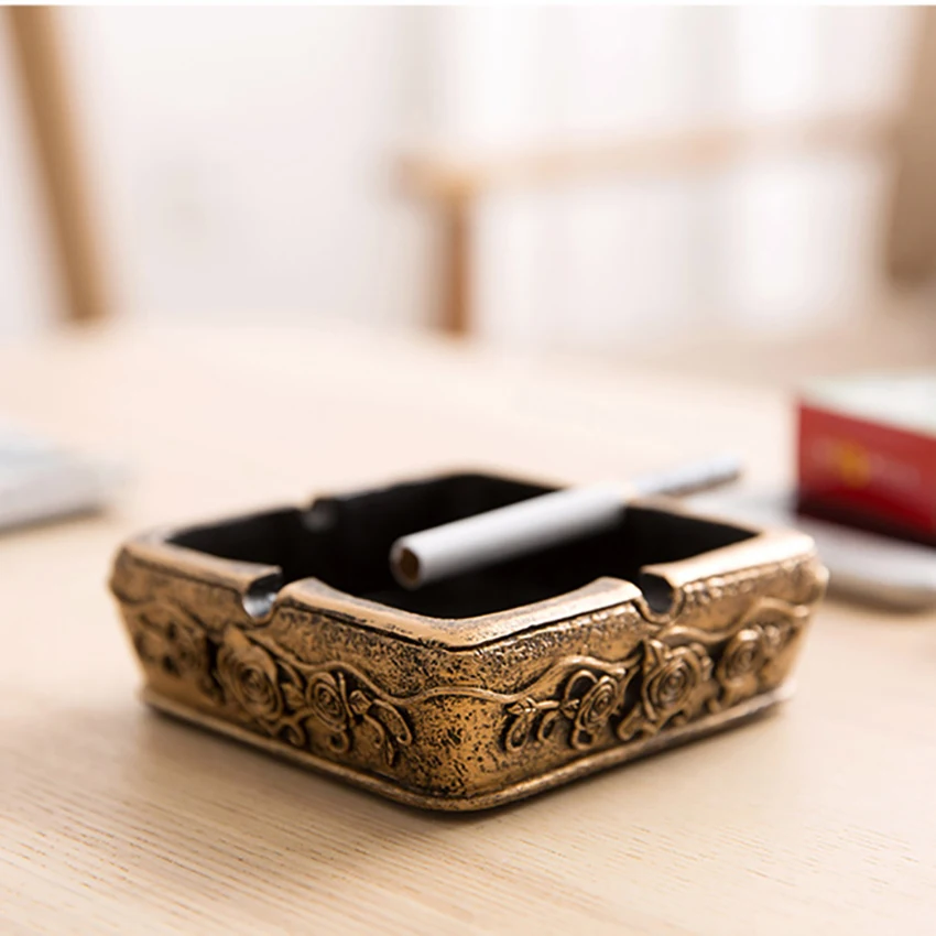 Домашняя креативная полимерная пепельница для гостиной украшение