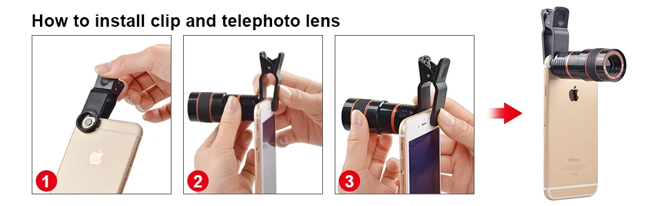Phone Lens 12X Telephoto Zoom Lentes Telescope Tripod Holder Fisheye Wide Angle Macro Lenses Microscope For Huawei P7 P8 Lite P9 mobile phone camera lens