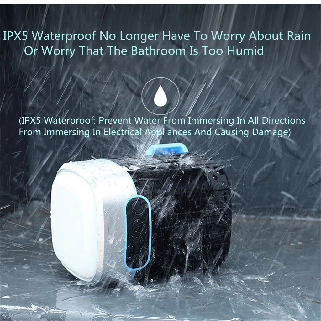 Портативный мини динамик с крючком IPX5 Водонепроницаемая светодиодная лампа