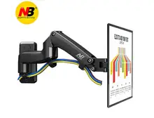 NB F150 Aluminum Alloy 360 Degree 17 27 Monitor Holder Gas Spring Arm LED LCD TV