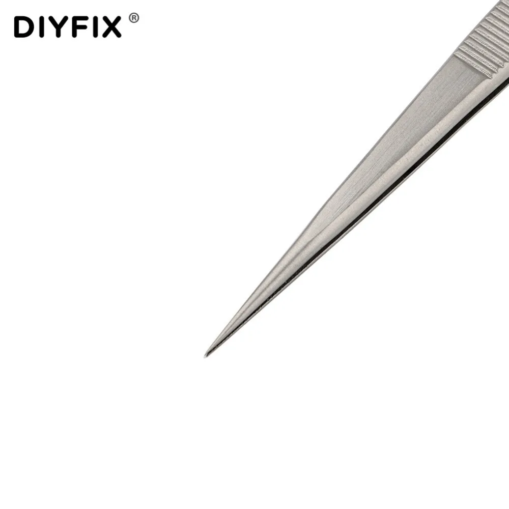 DIYFIX 6,3" прецизионный Регулируемый Скользящий замок антистатические пинцеты для ювелирных изделий электронный компонент Холдинг ремонтные инструменты